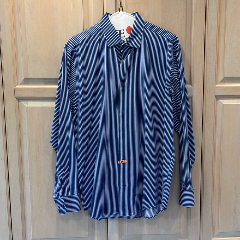 Banana Republic Blue Dress Shirt Versatile Button-Down